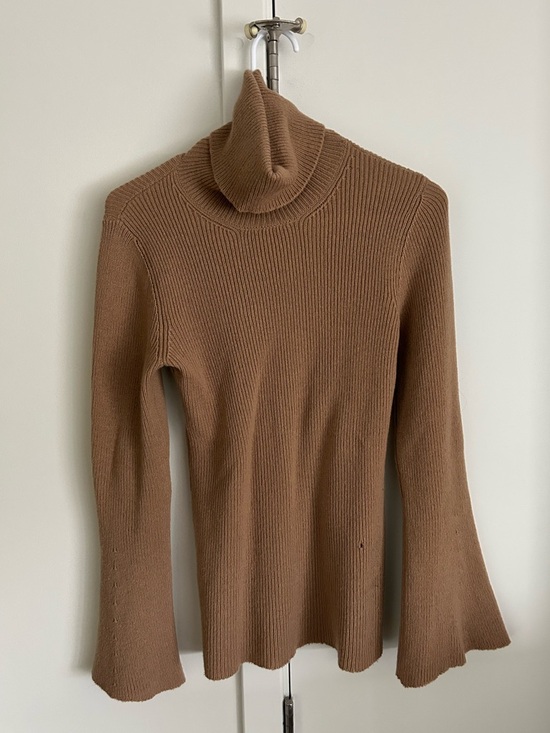 Stella McCartney Sweaters - Stella McCartney camel Turtleneck Sweater